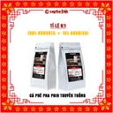 1kg CÀ PHÊ PHA PHIN Tỉ lệ 9:1( 90% Robusta+10% Arabica) thương hiệu Caphe24h.vn (tùy chọn dạng bột/ dạng hạt)