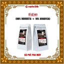 1kg CÀ PHÊ PHA MÁY Tỉ lệ 9:1( 90% Robusta+10% Arabica) thương hiệu Caphe24h.vn (tùy chọn dạng bột/ dạng hạt)